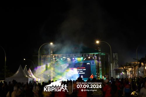 Race photo from KBP City Run 2024