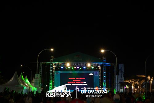 Race photo from KBP City Run 2024