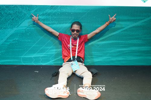 Race photo from KBP City Run 2024