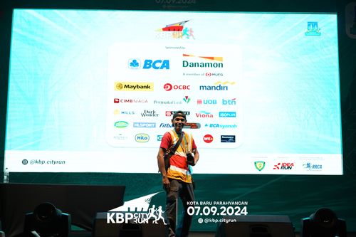 Race photo from KBP City Run 2024