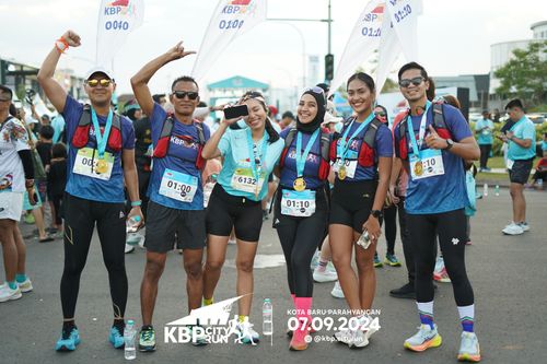 Race photo from KBP City Run 2024