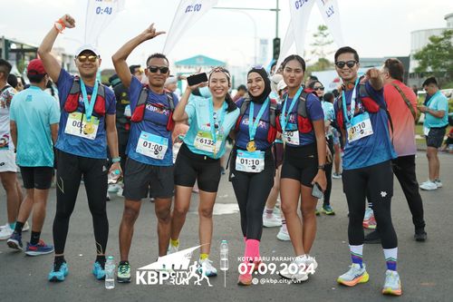 Race photo from KBP City Run 2024