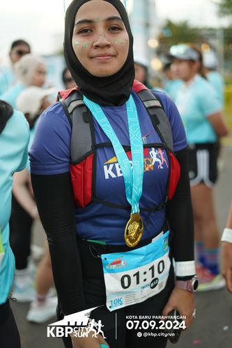 Race photo from KBP City Run 2024