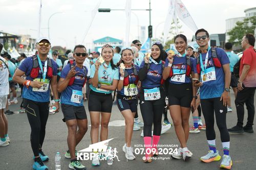 Race photo from KBP City Run 2024