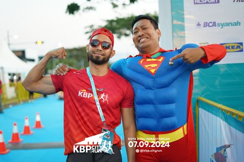Race photo from KBP City Run 2024