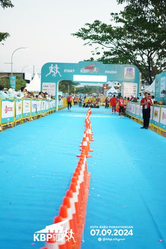 Race photo from KBP City Run 2024