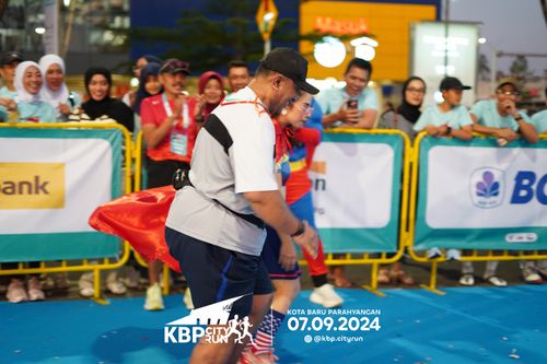 Race photo from KBP City Run 2024