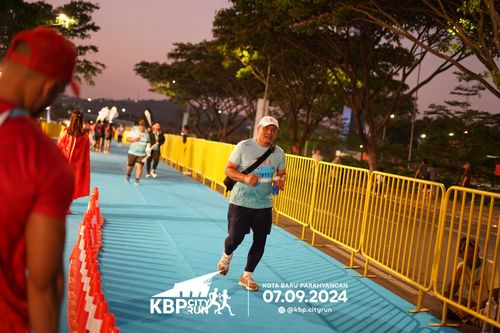 Race photo from KBP City Run 2024
