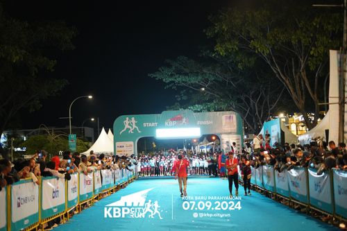 Race photo from KBP City Run 2024