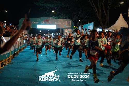 Race photo from KBP City Run 2024