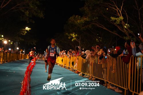 Race photo from KBP City Run 2024