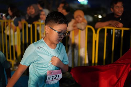 Race photo from KBP City Run 2024