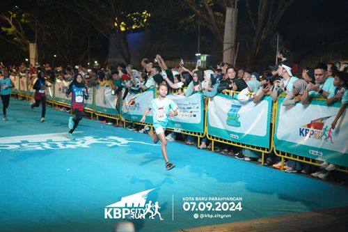 Race photo from KBP City Run 2024