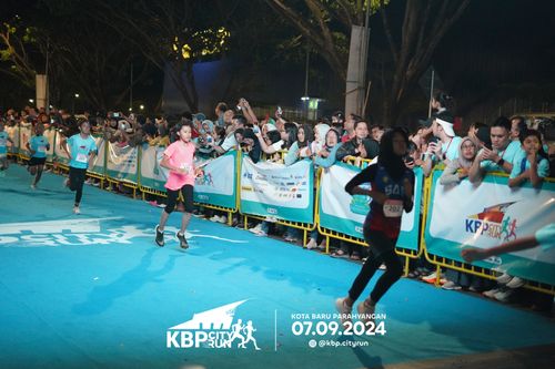 Race photo from KBP City Run 2024