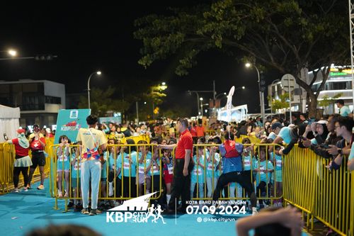 Race photo from KBP City Run 2024