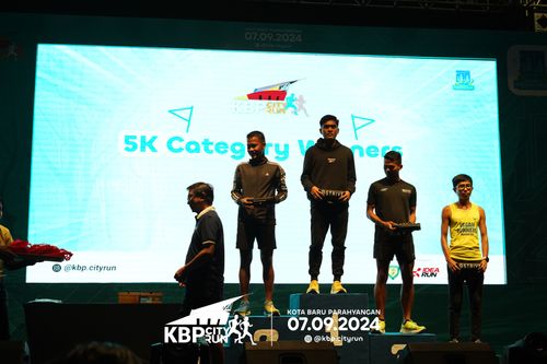 Race photo from KBP City Run 2024