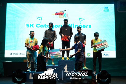 Race photo from KBP City Run 2024