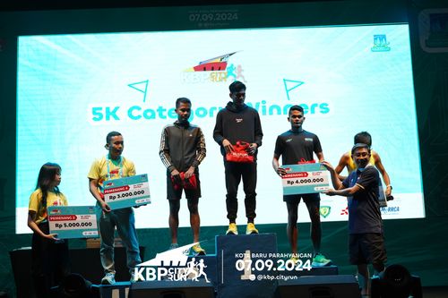 Race photo from KBP City Run 2024