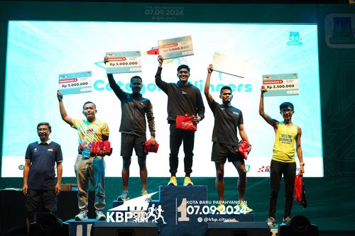 Race photo from KBP City Run 2024