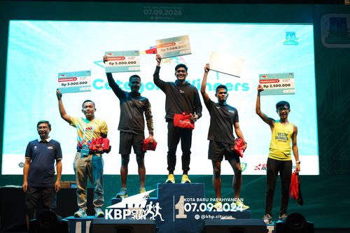 Race photo from KBP City Run 2024