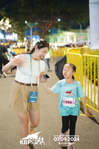 Race photo from KBP City Run 2024