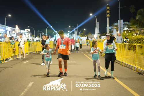 Race photo from KBP City Run 2024
