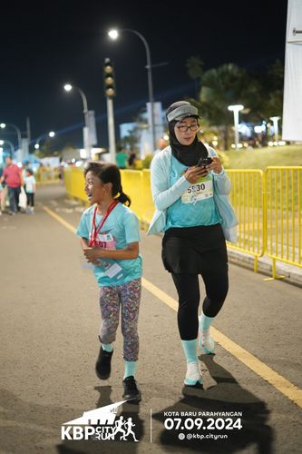 Race photo from KBP City Run 2024