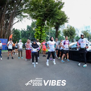 Race photo from Telkomsel MHM 2026 Vibes
