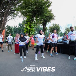 Race photo from Telkomsel MHM 2026 Vibes