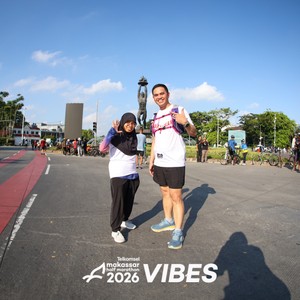 Race photo from Telkomsel MHM 2026 Vibes