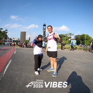 Race photo from Telkomsel MHM 2026 Vibes