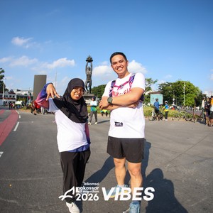Race photo from Telkomsel MHM 2026 Vibes