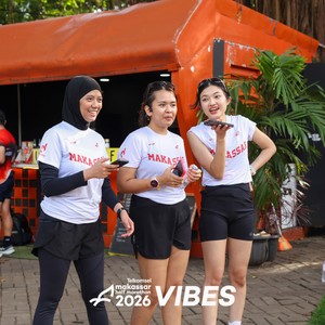 Race photo from Telkomsel MHM 2026 Vibes