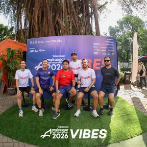 Race photo from Telkomsel MHM 2026 Vibes