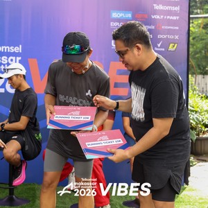 Race photo from Telkomsel MHM 2026 Vibes