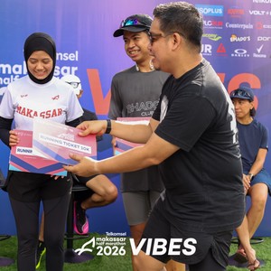 Race photo from Telkomsel MHM 2026 Vibes