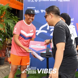Race photo from Telkomsel MHM 2026 Vibes