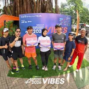 Race photo from Telkomsel MHM 2026 Vibes