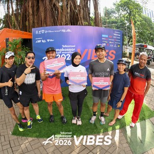 Race photo from Telkomsel MHM 2026 Vibes