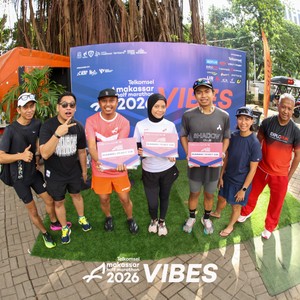 Race photo from Telkomsel MHM 2026 Vibes