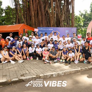 Race photo from Telkomsel MHM 2026 Vibes
