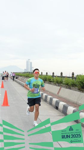 Race photo from Mangkunegaran Run 2025