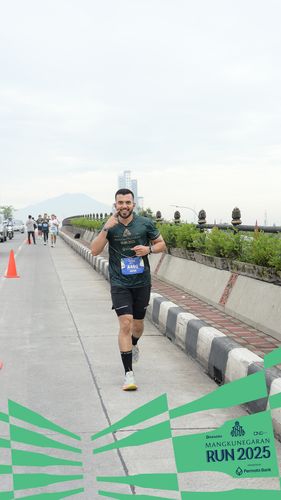 Race photo from Mangkunegaran Run 2025