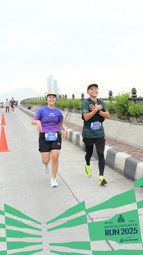 Race photo from Mangkunegaran Run 2025