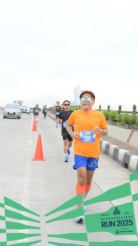 Race photo from Mangkunegaran Run 2025