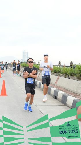 Race photo from Mangkunegaran Run 2025