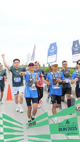 Race photo from Mangkunegaran Run 2025