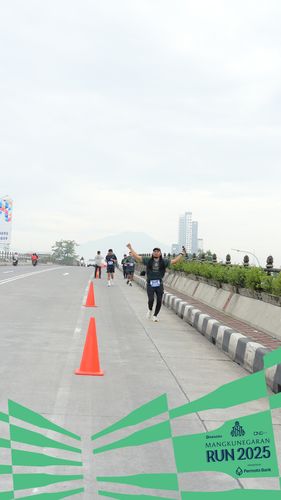 Race photo from Mangkunegaran Run 2025