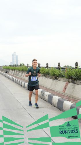 Race photo from Mangkunegaran Run 2025