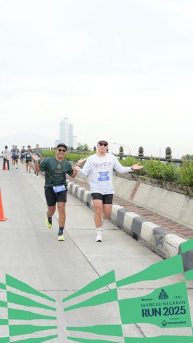 Race photo from Mangkunegaran Run 2025